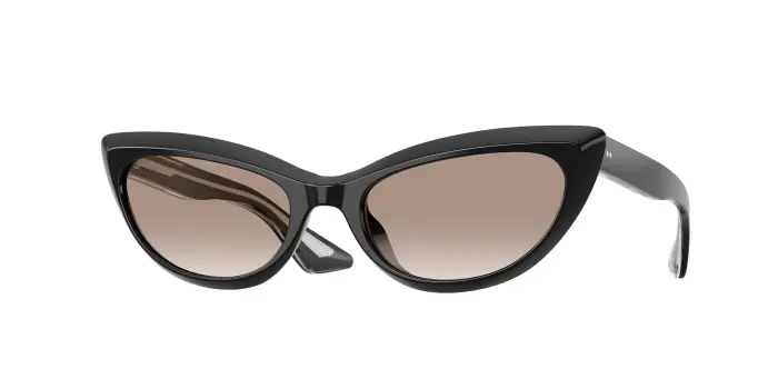 Oliver Peoples Donna OV5621SU 1963C 149213 Occhiali da sole Acetato Nero Marrone Cat Eye Normale
