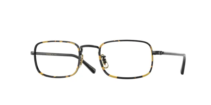 Unisex Oliver Peoples OV1366T BRYMER 5062 Montature da vista Titanio Nero Trasparente Squadrata Normale