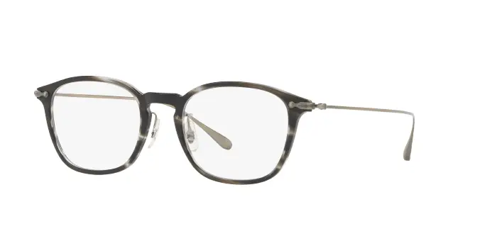 Oliver Peoples Unisex OV5371D WINNETT 1443 Montature da vista Acetato Nero Trasparente Squadrata Normale