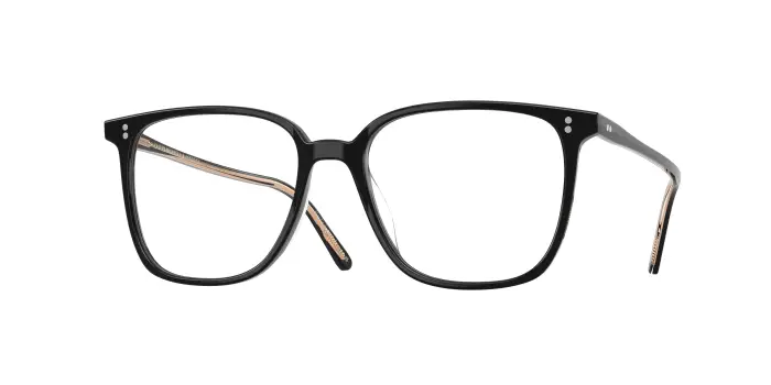 Oliver Peoples Unisex OV5374U COREN 1492 Montature da vista Acetato Nero Trasparente Squadrata Normale