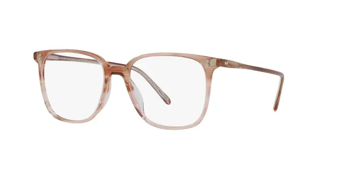 Oliver Peoples Unisex OV5374U COREN 1726 Montature da vista Acetato Marrone Trasparente Squadrata Normale