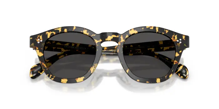 Oliver Peoples Unisex OV5382SU BOUDREAU L A 177887 Occhiali da sole Acetato Tartaruga Grigio Squadrata Normale