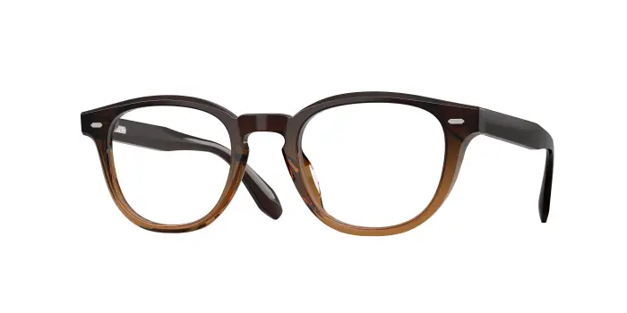Oliver Peoples Unisex OV5586U N 09 1823 Montature da vista Acetato Multi-colore Trasparente Pantos Normale