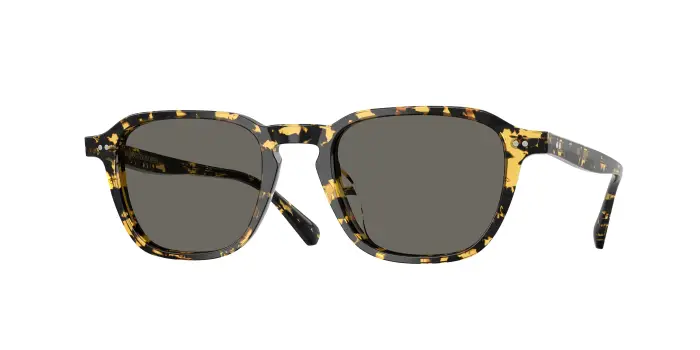 Oliver Peoples Unisex OV5598SU EMRYN 1778R5 Occhiali da sole Acetato Tartaruga Grigio Geometrica Normale