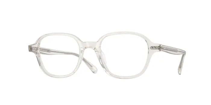 Oliver Peoples Unisex OV5599U MARNETT 1757 Montature da vista Acetato Grigio Trasparente Geometrica Normale