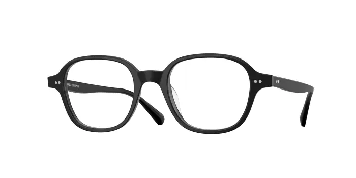 Oliver Peoples Unisex OV5599U MARNETT 1796 Montature da vista Acetato Nero Trasparente Geometrica Normale