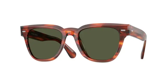 Oliver Peoples Unisex OV5601SU RUENY 179952 Occhiali da sole Acetato Tartaruga Verde G15 Squadrata Normale
