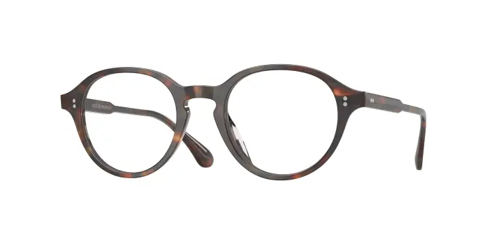 Oliver Peoples Unisex OV5602U 902 1801 Montature da vista Acetato Marrone Trasparente Pantos Normale
