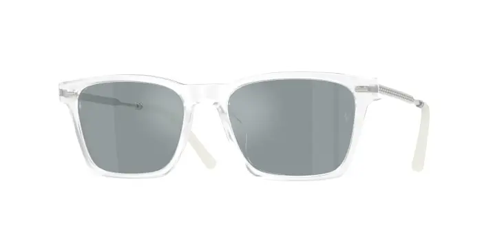 Oliver Peoples Unisex OV5624SU R-19 11286G Occhiali da sole Acetato Trasparente Grigio Pillow Polarizzata