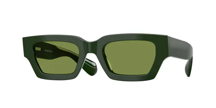 Oliver Peoples Unisex OV5612SU EDITION 6 181152 Occhiali da sole Acetato Verde Squadrata Normale
