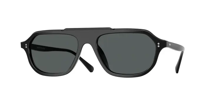 Oliver Peoples Uomo OV5613SU ESTIN 1731P2 Occhiali da sole Acetato Nero Geometrica Polarizzata