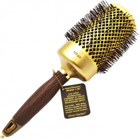 Olivia Garden NanoThermic Round Thermal NT64 Spazzola Capelli termica
