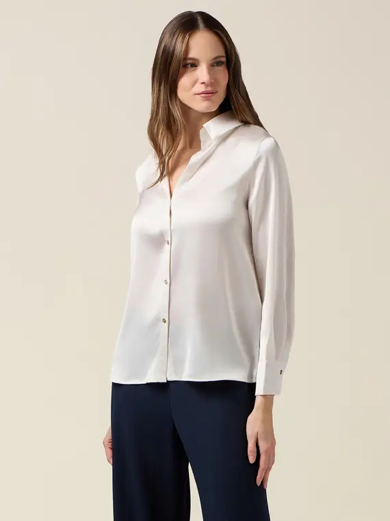 Oltre Camicia in raso Donna