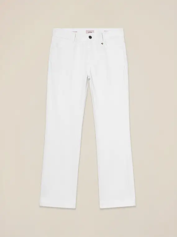 Oltre Pantaloni in drill misto cotone Donna