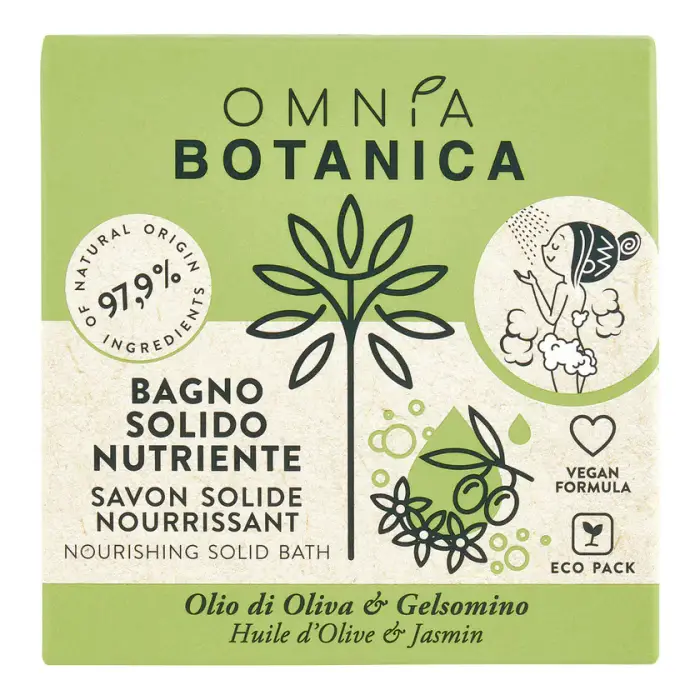 Omnia Bagno Solido Nutriente Olio Di Oliva & Gelsomino 100 gr