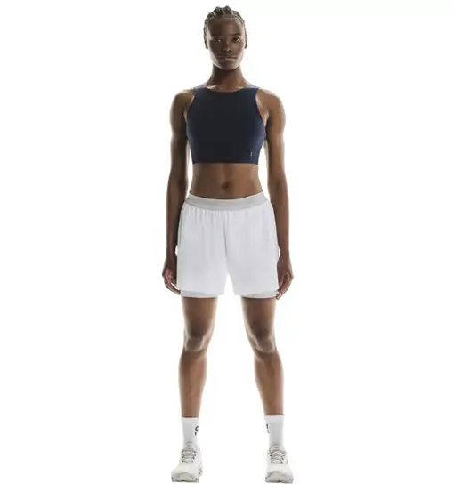 3 Performance 2/1 W - pantaloni corti running - donna White