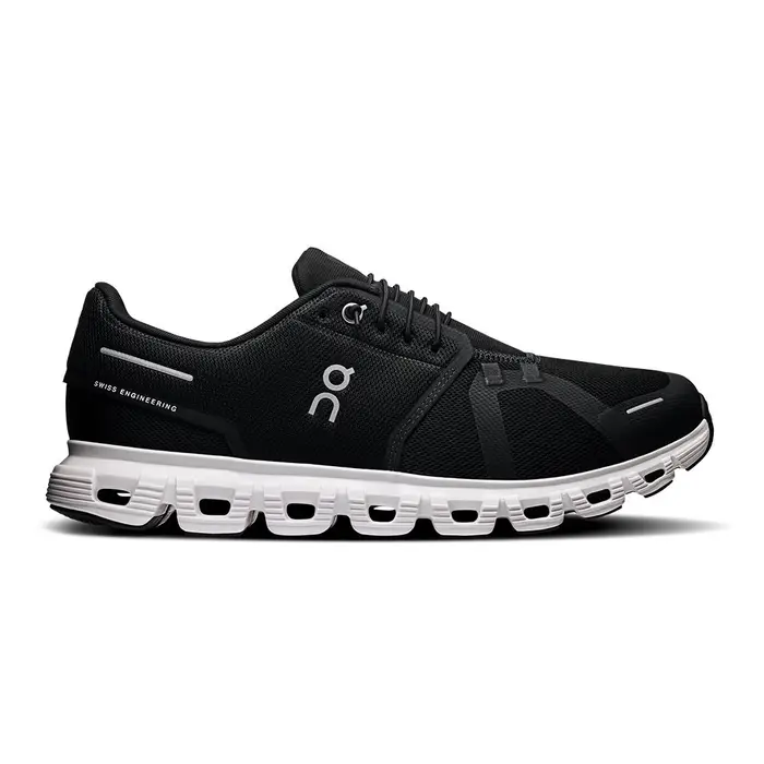 On Cloud 6 Nero Bianco - Sneakers Uomo EUR / US