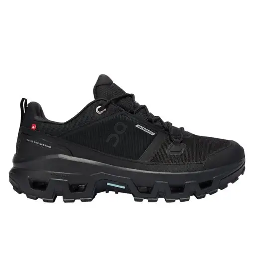 On Cloudrock Low WP - scarpe da trekking - uomo Black