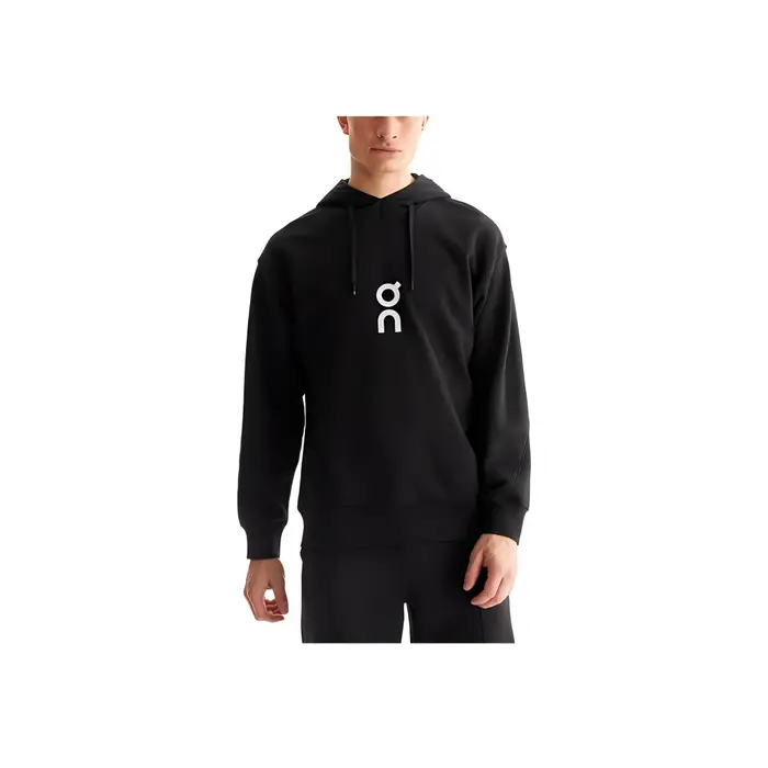 Felpa con cappuccio Club con logo Felpa a maniche lunghe Uomo felpe Nero 1ME10030553 M