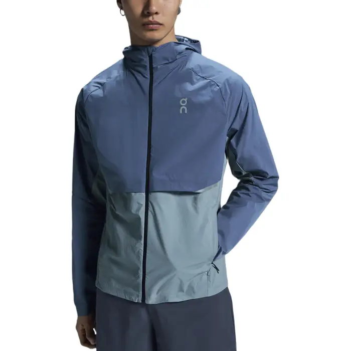 Giacca Core Logo con Cappuccio Casual Comoda Giacca Uomo Blu Fjord Blu Mare 1ME10332864 XL