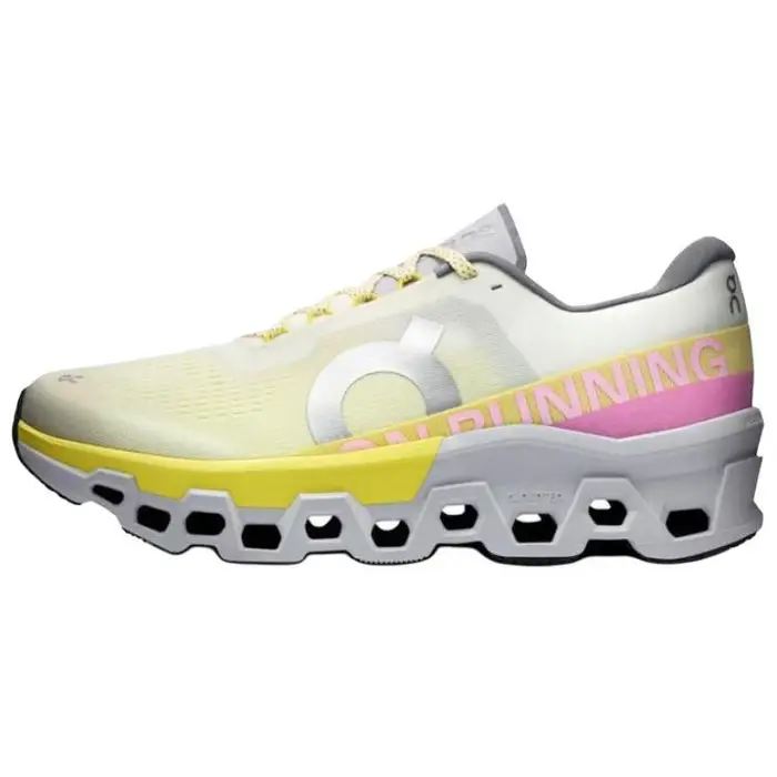 ON Running On Cloudmster 2 Scarpe da Corsa Comode Resistenti Sneaker da Uomo Beige Rosa 3MF31043072