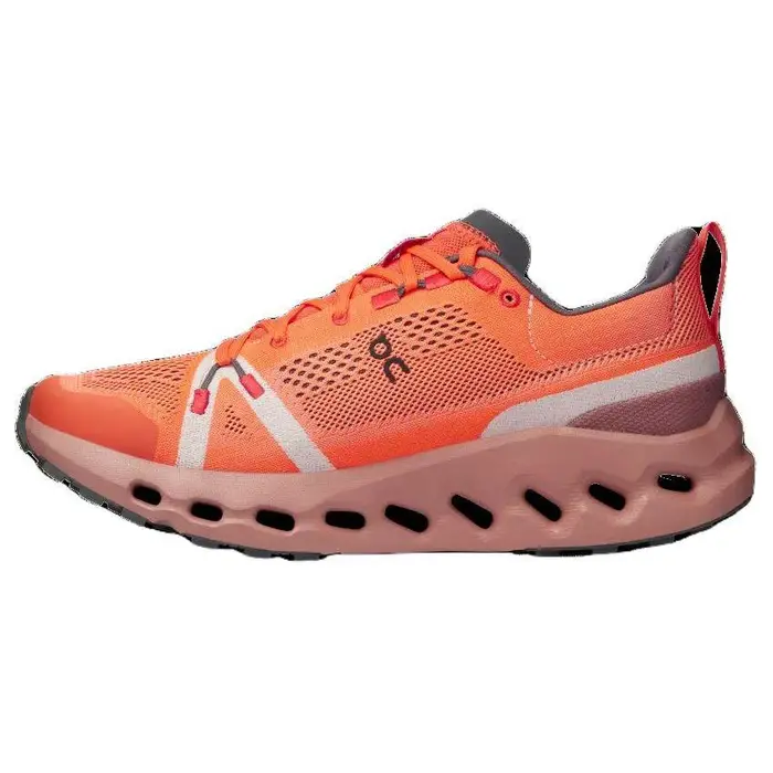 ON Cloudsurfer Trail Flame Dustrose Scarpe da Ginnastica da Donna Rosso 3WE10102150 41