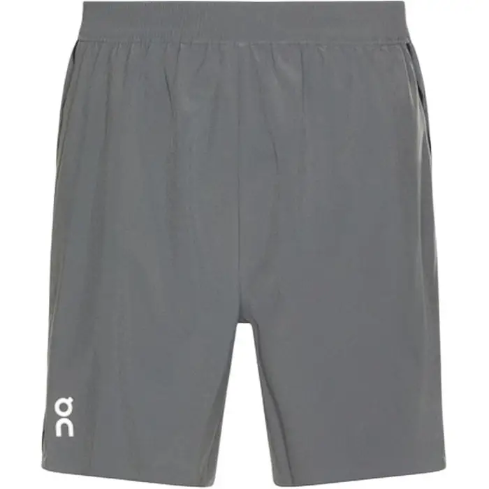 Pantaloncini Casual Tre Quarti da Uomo con Elastico in Vita con Logo Grigio 1MF10220122 L