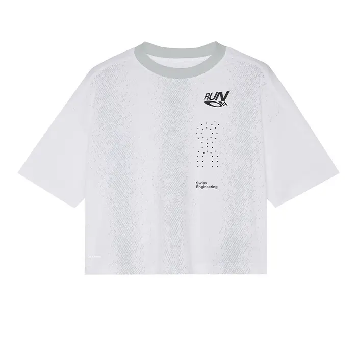 On T-Shirt Running Performance Volt-T Bianco Donna
