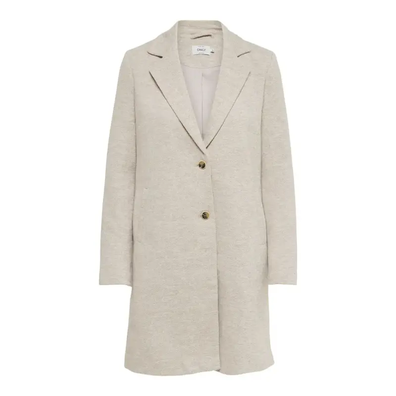Only Cappotto da donna Carrie life mel coat Beige