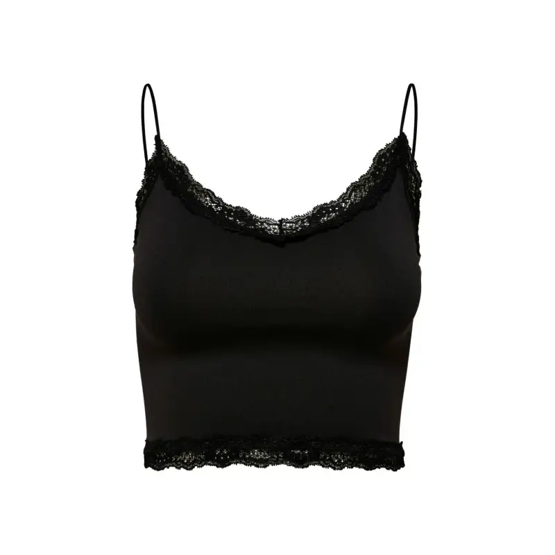 Only Crop top da donna onlvicky lace