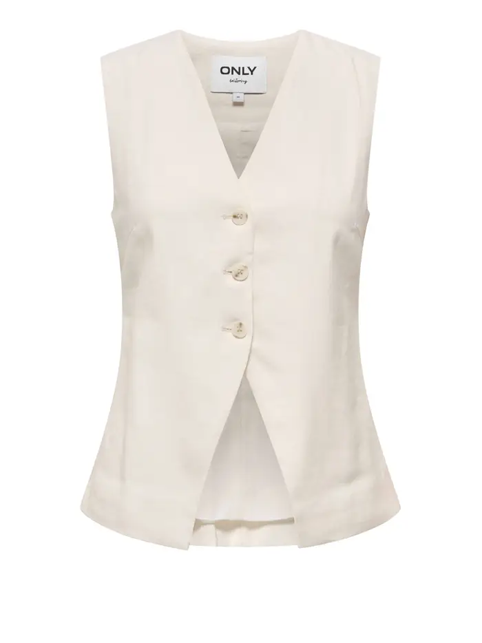 gilet only da donna - bianco