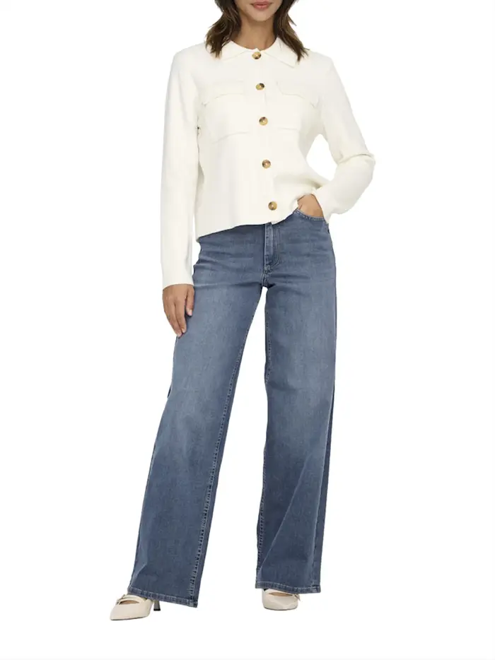 jeans wide only da donna - denim l32