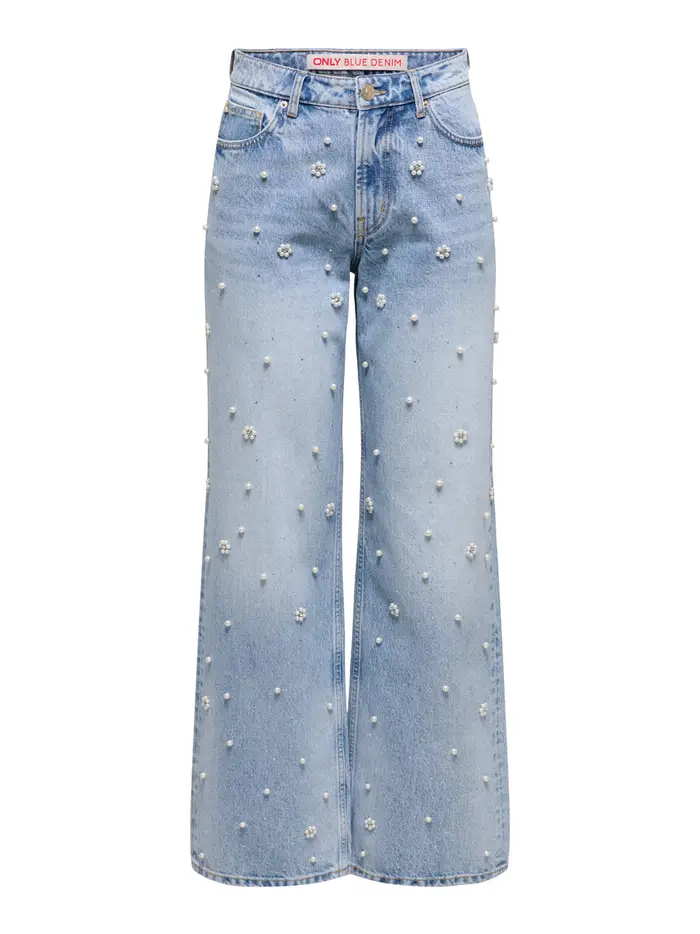 jeans wide only da donna - denim l32