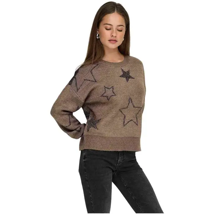 Maglione Only 077-52646359564627 Marrone