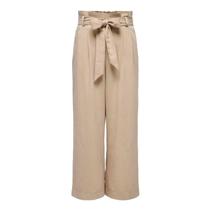 Pantaloni da donna Only Marsa Solid Beige
