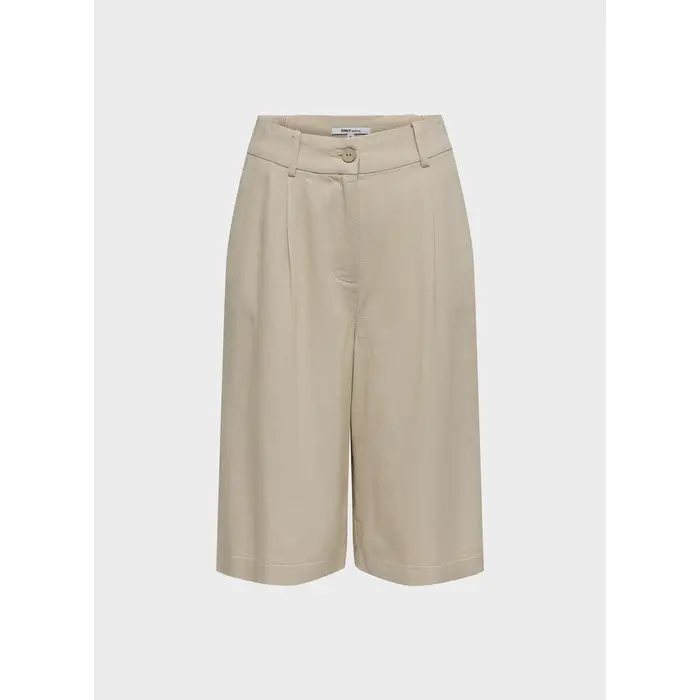 Only Shorts BERMUDA ONLGOA LINO Beige
