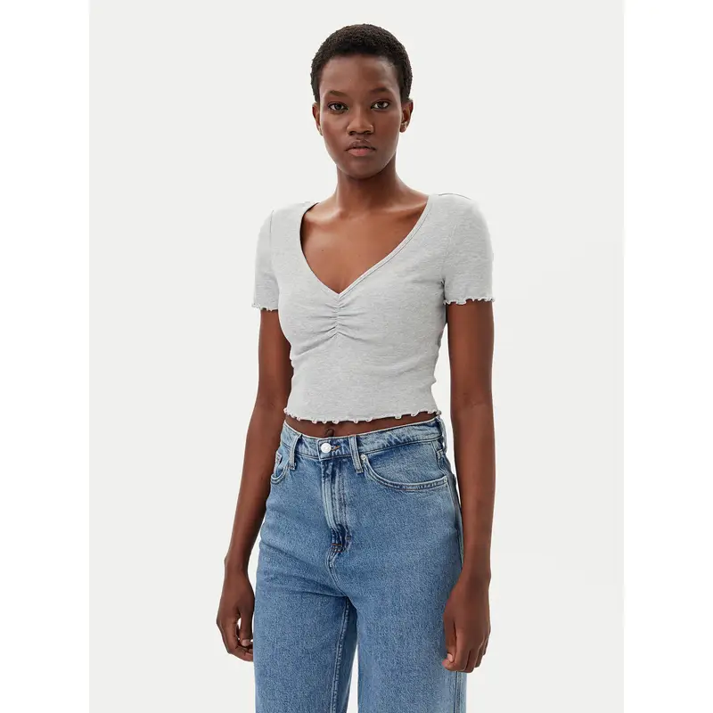 ONLY T-shirt Grigio 4116555