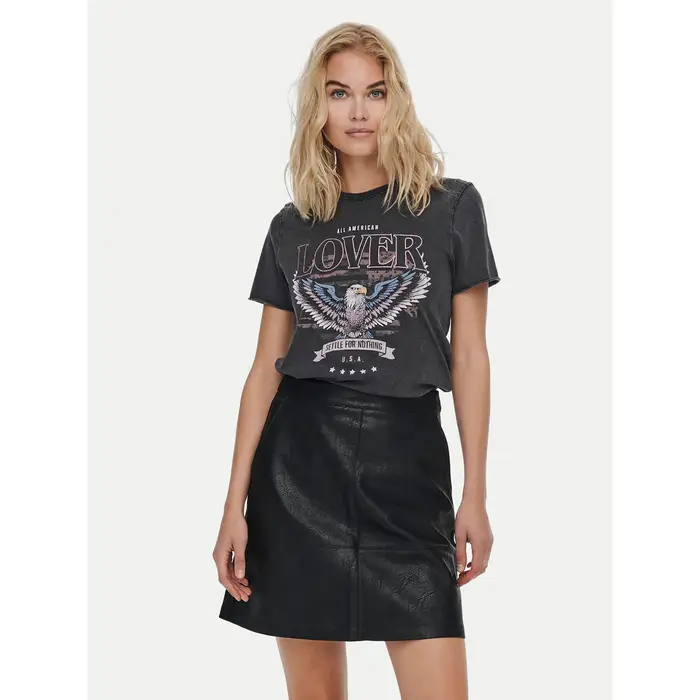 T-shirt Lucy 15215721 Nero Regular Fit