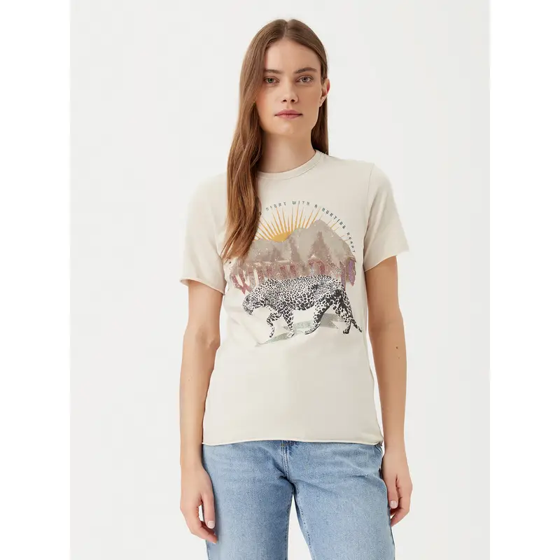 ONLY T-shirt Beige 3905923