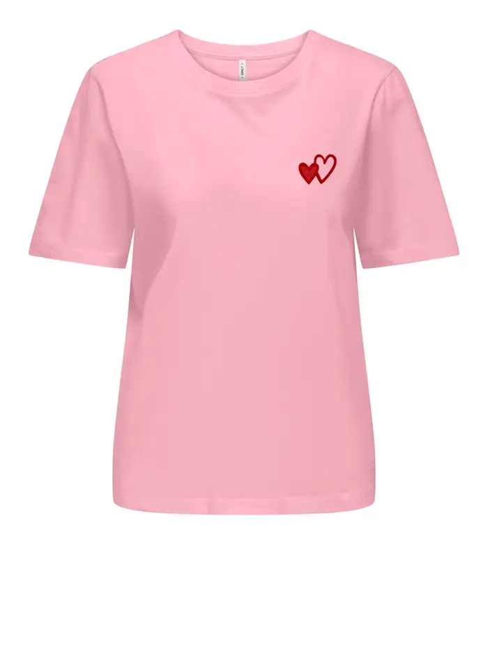 only t-shirt da donna - rosa