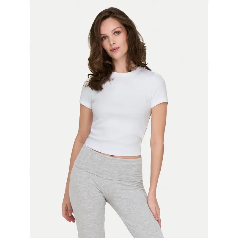 ONLY T-shirt Bianco 3214442
