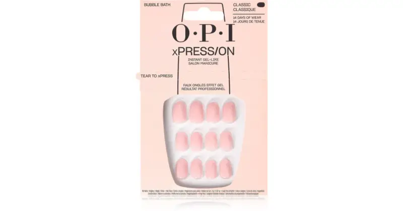 Opi Xpress-On Unghie Artificiali Toni Iconici Bubble Bath 30 U
