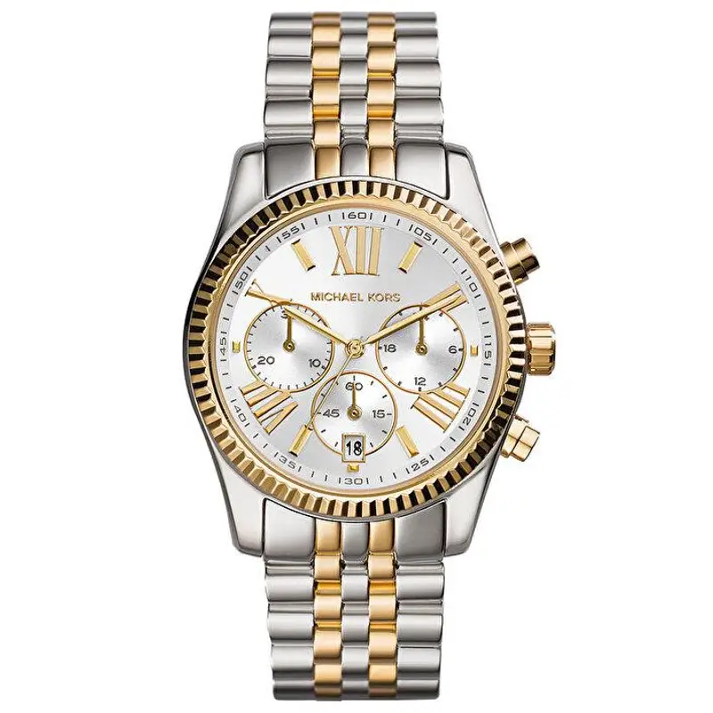 Michael Kors Orologio da donna MK5955 Lexington Cronografo in acciaio inossidabile