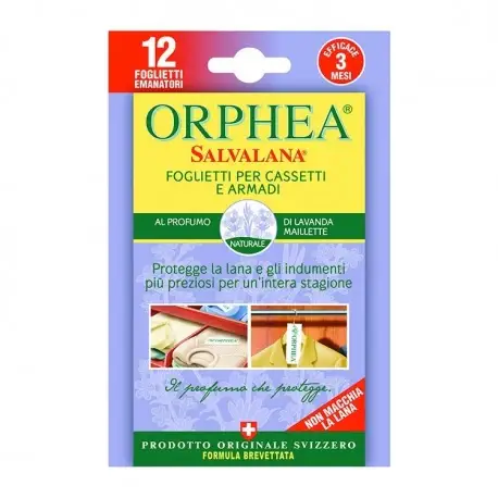 Orphea Salvalana Foglietti 12Pezzi, Lavanda