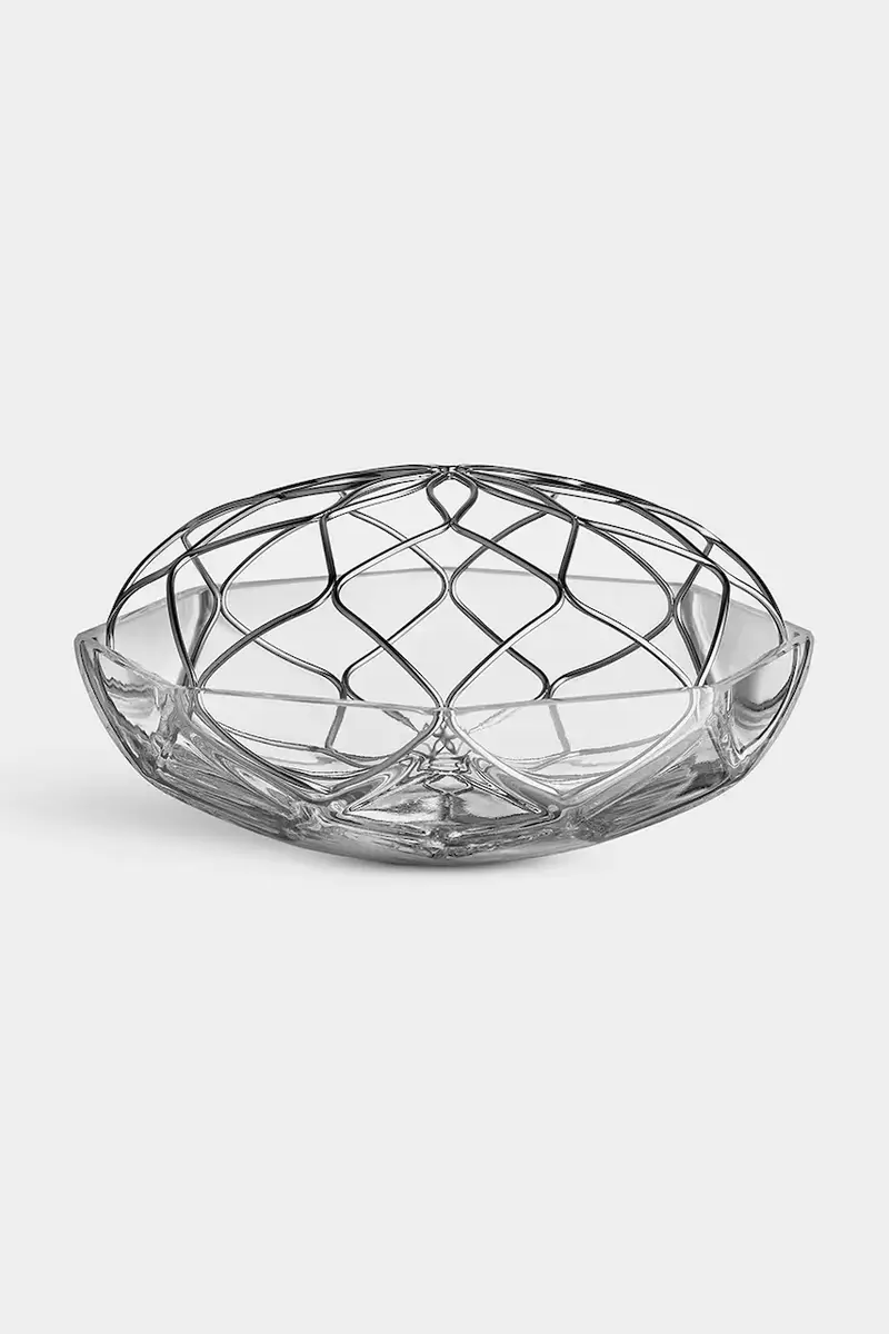 vaso decorativo Bloom 12, 5 cm Transparente