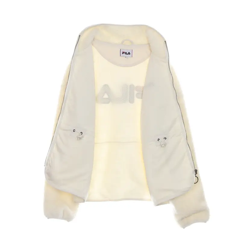 Fila Orsetto Donna Sari Sherpa Fleece Jacket Eggnog