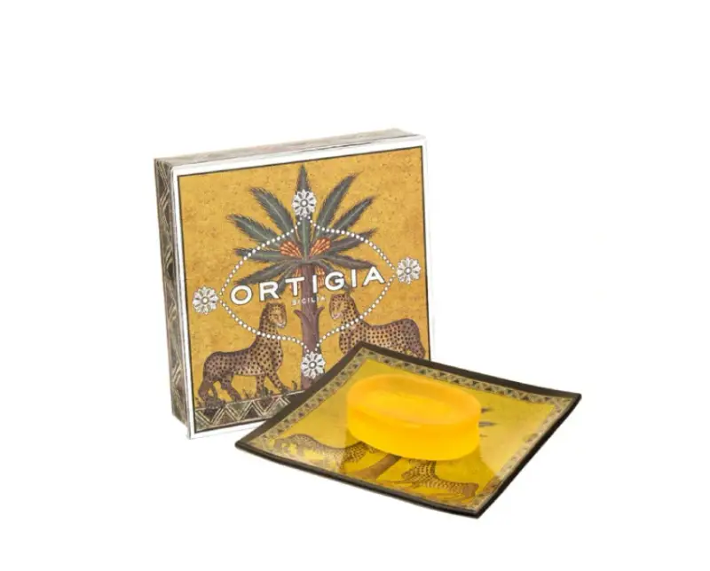 ORTIGIA Zagara Sapone + Portasapone in vetro