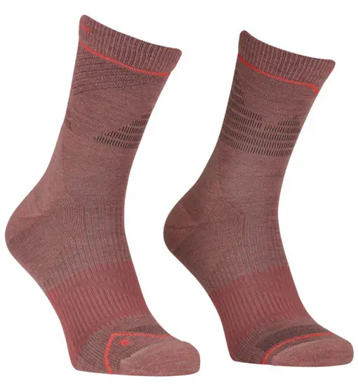 Ortovox Alpine Pro Comp Mid W - calzini corti - donna Red