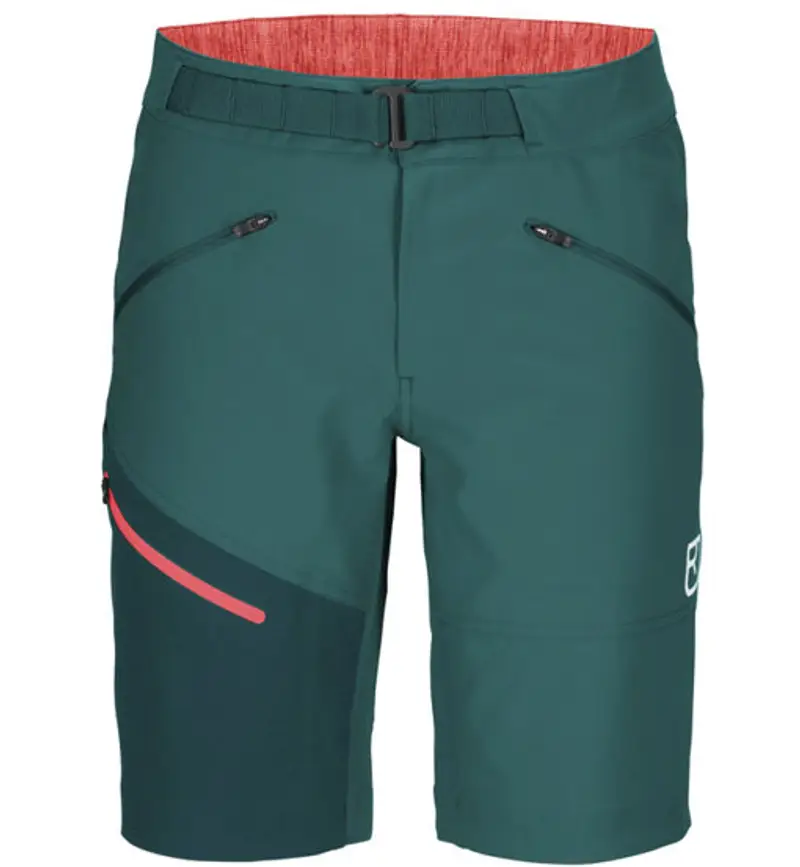 Ortovox Brenta - pantaloni corti arrampicata - donna Green