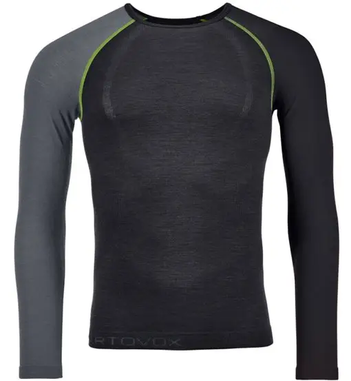 Ortovox Comp Light 120 - maglietta tecnica a maniche lunghe - uomo Black
